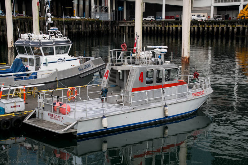 Vancouver BC Fireboat 4